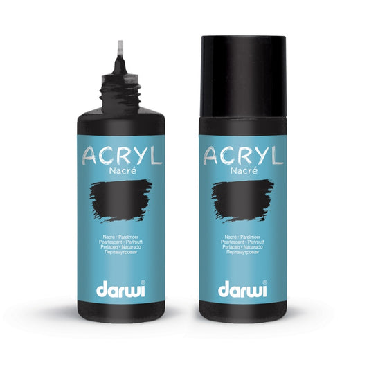 DARWI Acryl Pearlescent 80ml Black