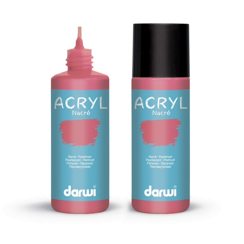 DARWI Acryl Pearlescent 80ml Red