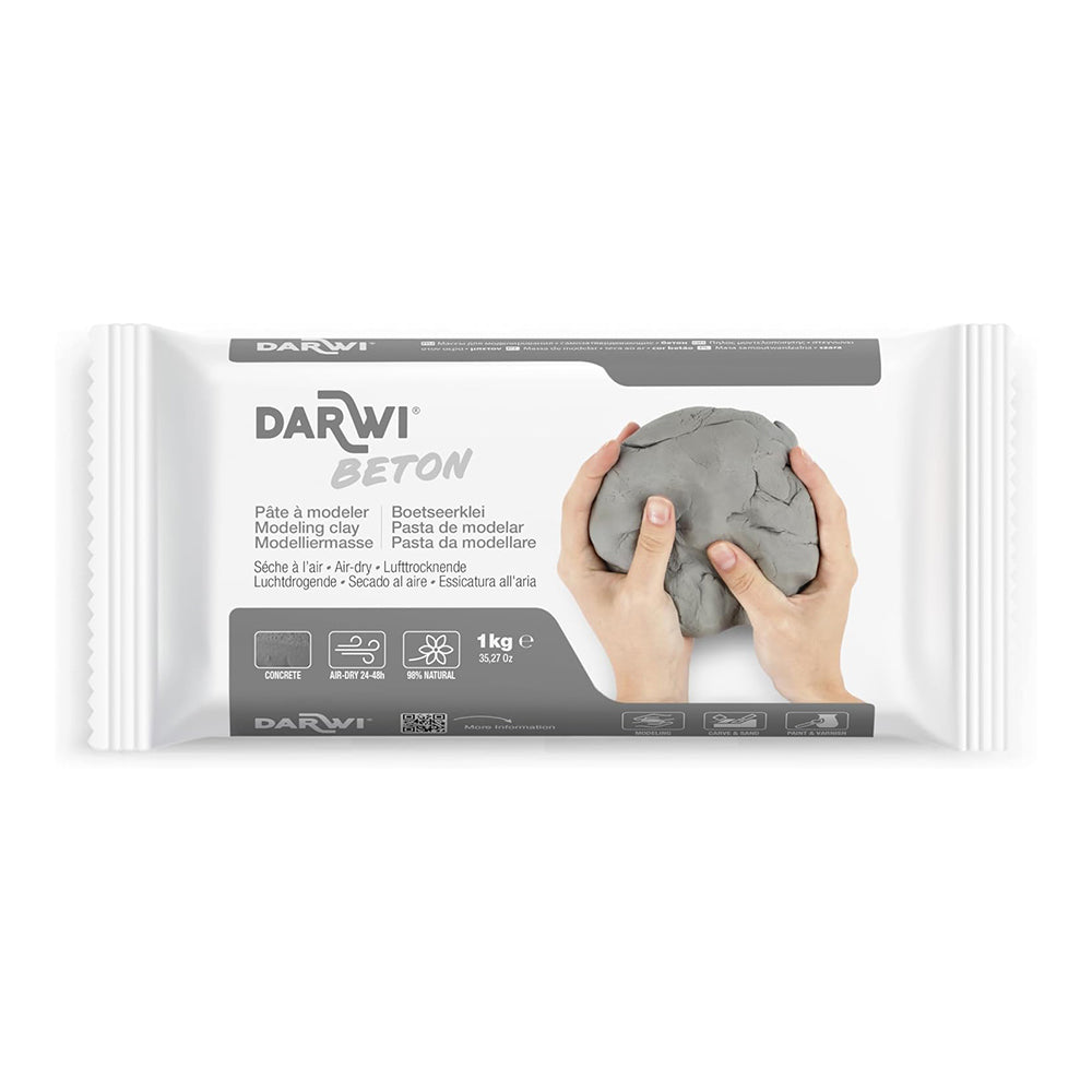 DARWI Beton Modelling Clay 1kg