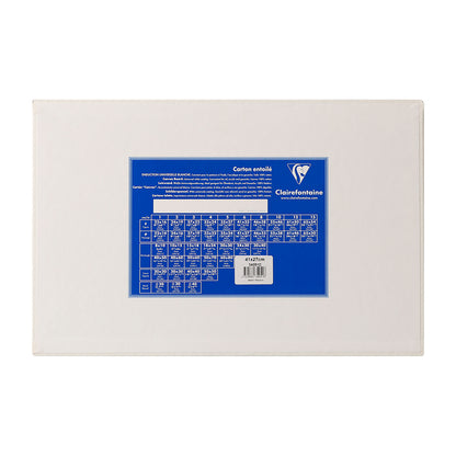 CLAIREFONTAINE Canvas Board White 3mm Landscape 41x27cm