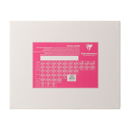 CLAIREFONTAINE Canvas Board White 4mm 40x50cm