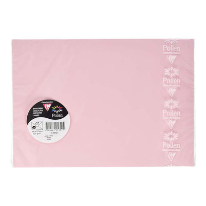 POLLEN Envelopes 120g 162x229mm Pink