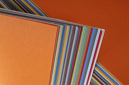 CLAIREFONTAINE Etival Coloured Paper A4 160g 25s Orange