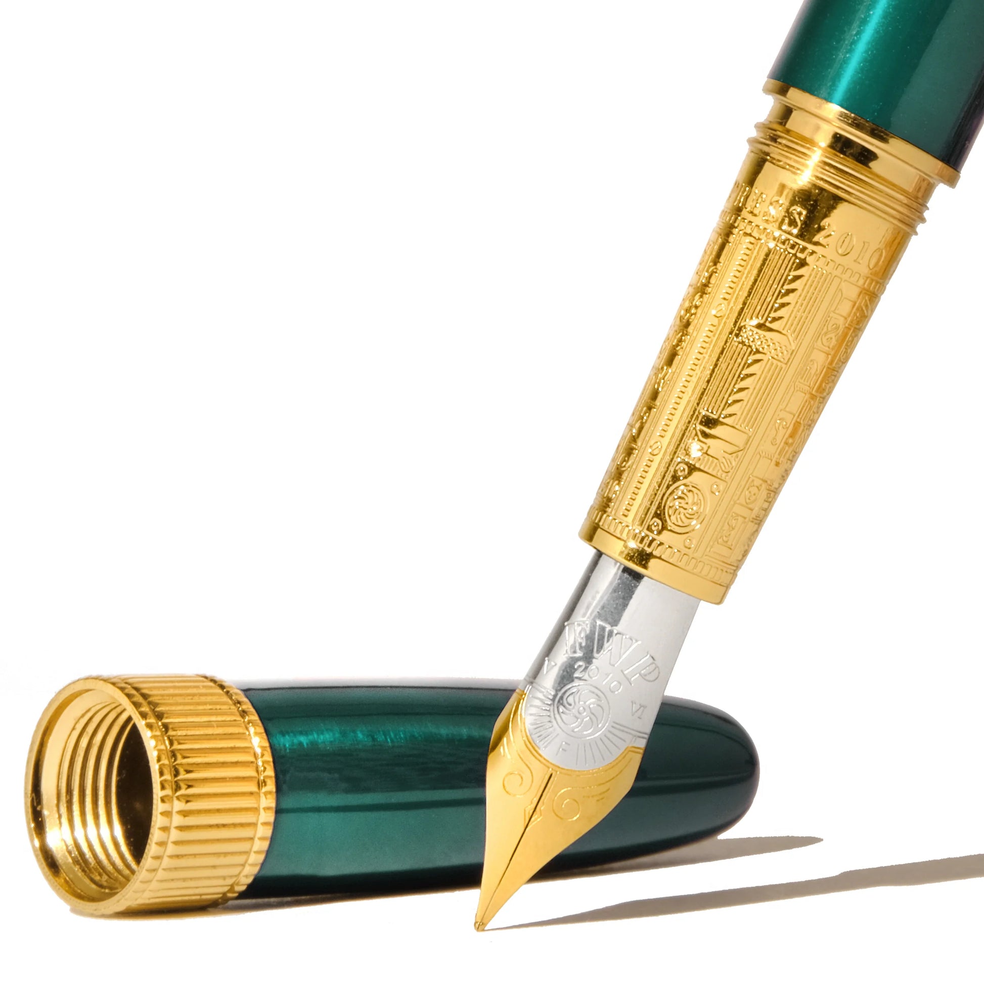 FERRIS WHEEL PRESS Joule Fountain Pen-Fine Engravers Teal