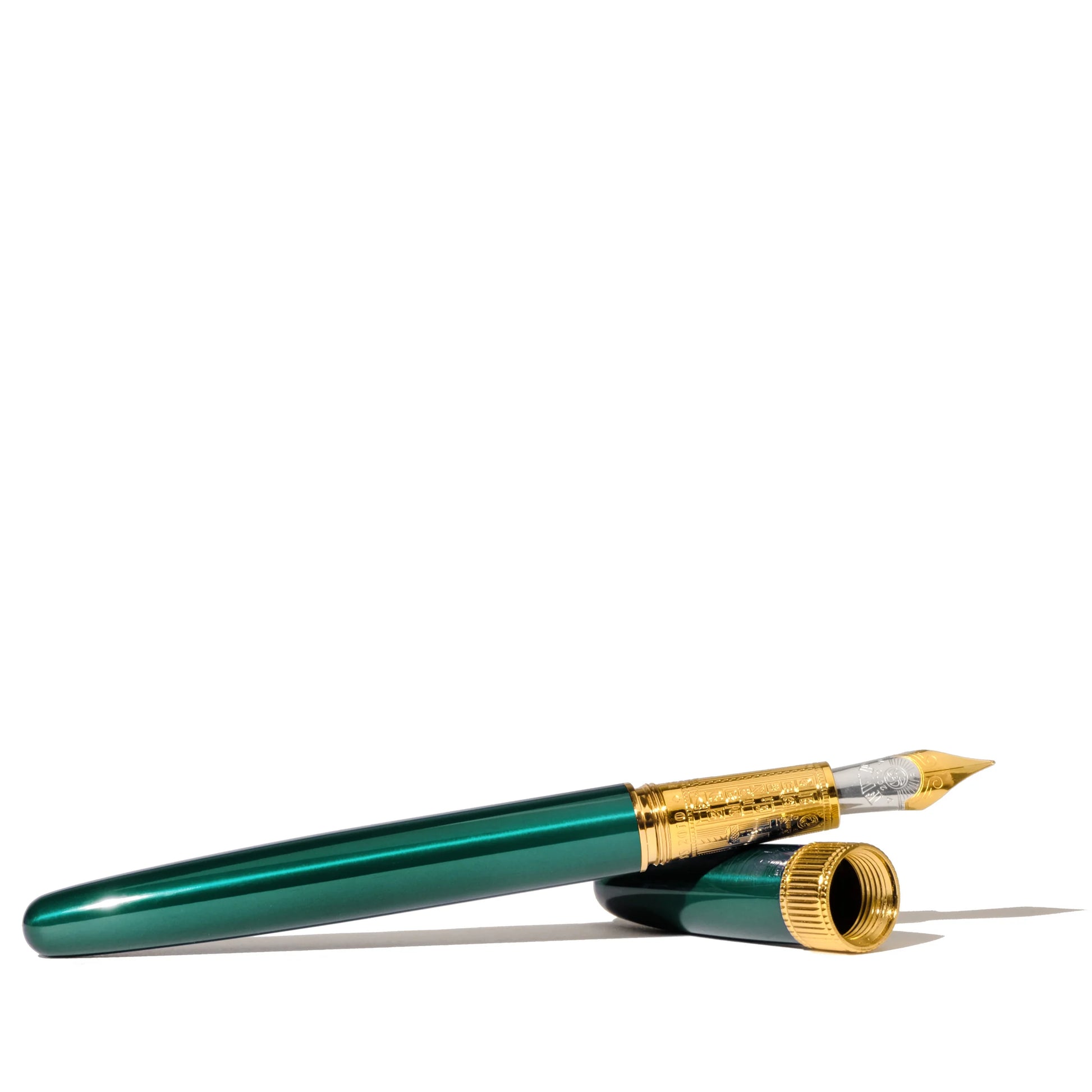 FERRIS WHEEL PRESS Joule Fountain Pen-Fine Engravers Teal