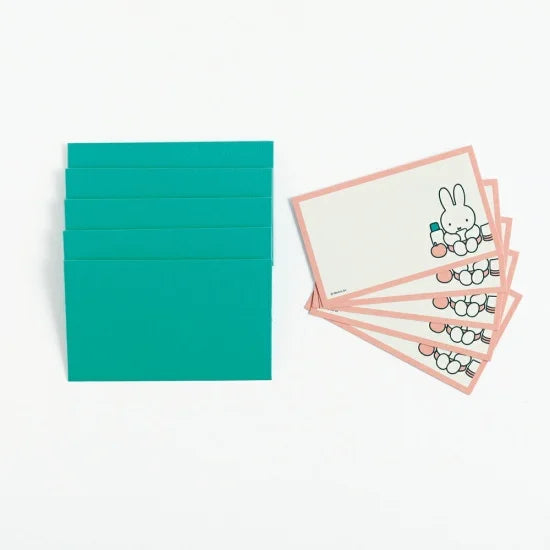 MIFFY x greenflash Mini Card Set Pink