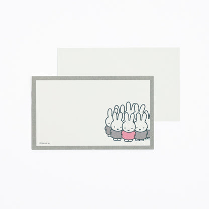 MIFFY x greenflash Mini Card Set Gray