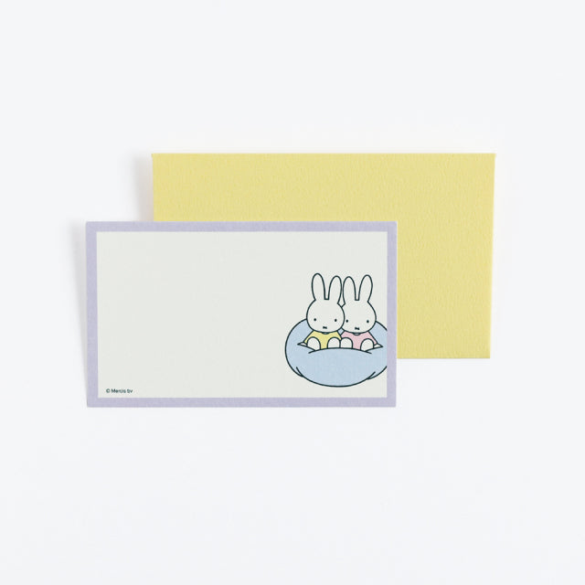 MIFFY x greenflash Mini Card Set Purple