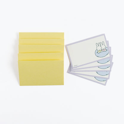 MIFFY x greenflash Mini Card Set Purple