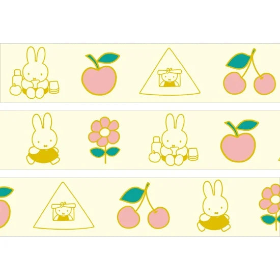 MIFFY x greenflash Gold Foil Masking Tape 20mm Picnic