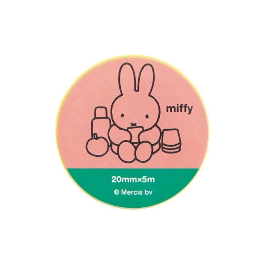 MIFFY x greenflash Gold Foil Masking Tape 20mm Picnic