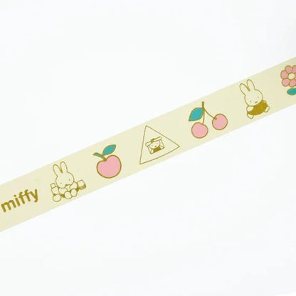 MIFFY x greenflash Gold Foil Masking Tape 20mm Picnic