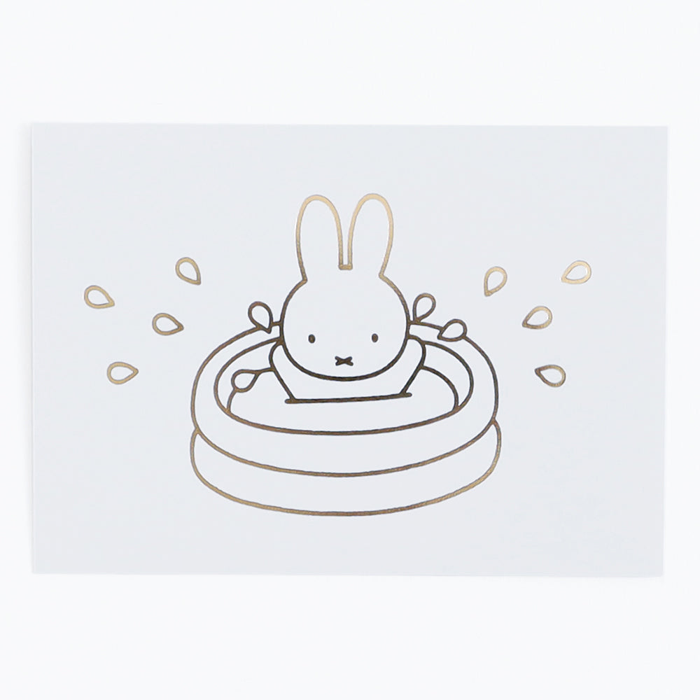 MIFFY x greenflash Postcard 10.5x14.8cm Splash