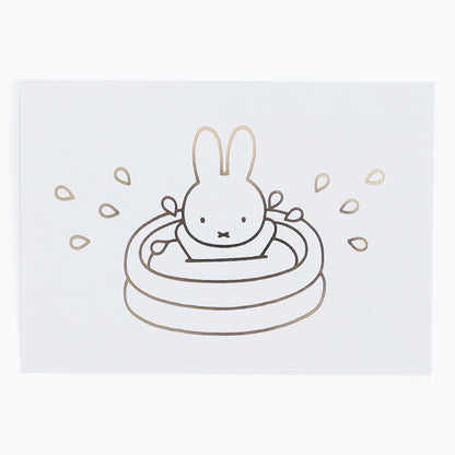 MIFFY x greenflash Postcard 10.5x14.8cm Splash