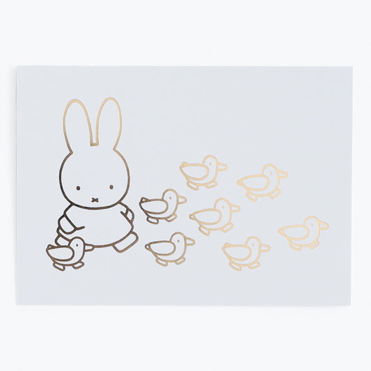 MIFFY x greenflash Postcard 10.5x14.8cm Walking