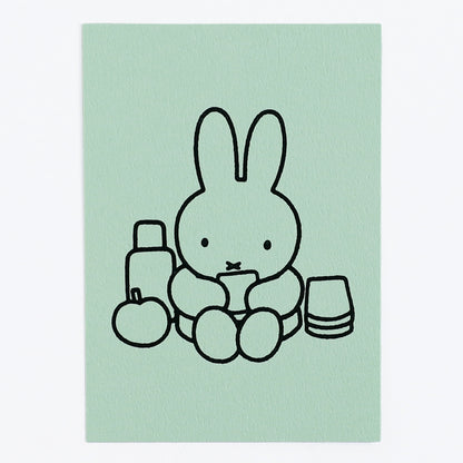 MIFFY x greenflash Postcard 10.5x14.8cm Green