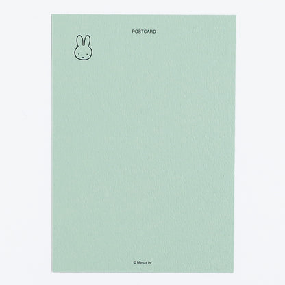 MIFFY x greenflash Postcard 10.5x14.8cm Green