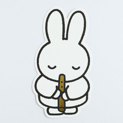 MIFFY x greenflash Diecut Postcard 10.5x14.8cm Recorder