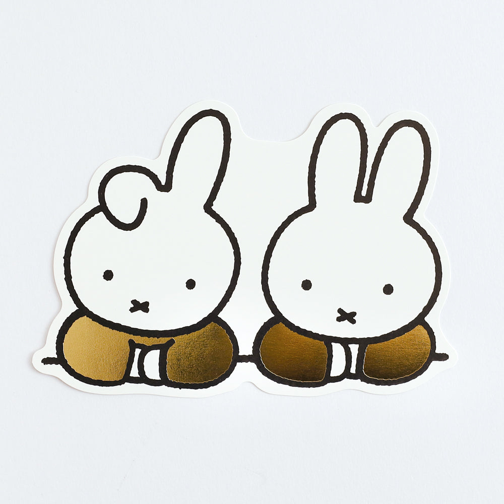 MIFFY x greenflash Diecut Postcard 10.5x14.8cm Talking