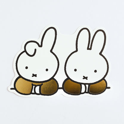 MIFFY x greenflash Diecut Postcard 10.5x14.8cm Talking