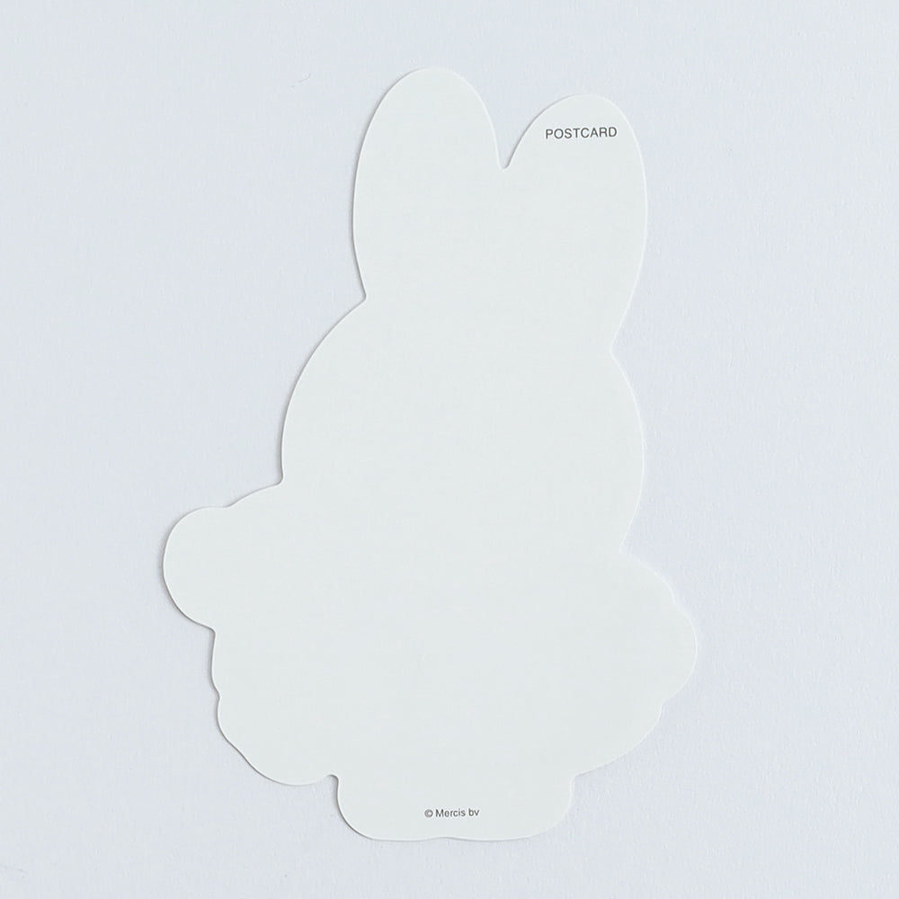 MIFFY x greenflash Diecut Postcard 10.5x14.8cm Favorite