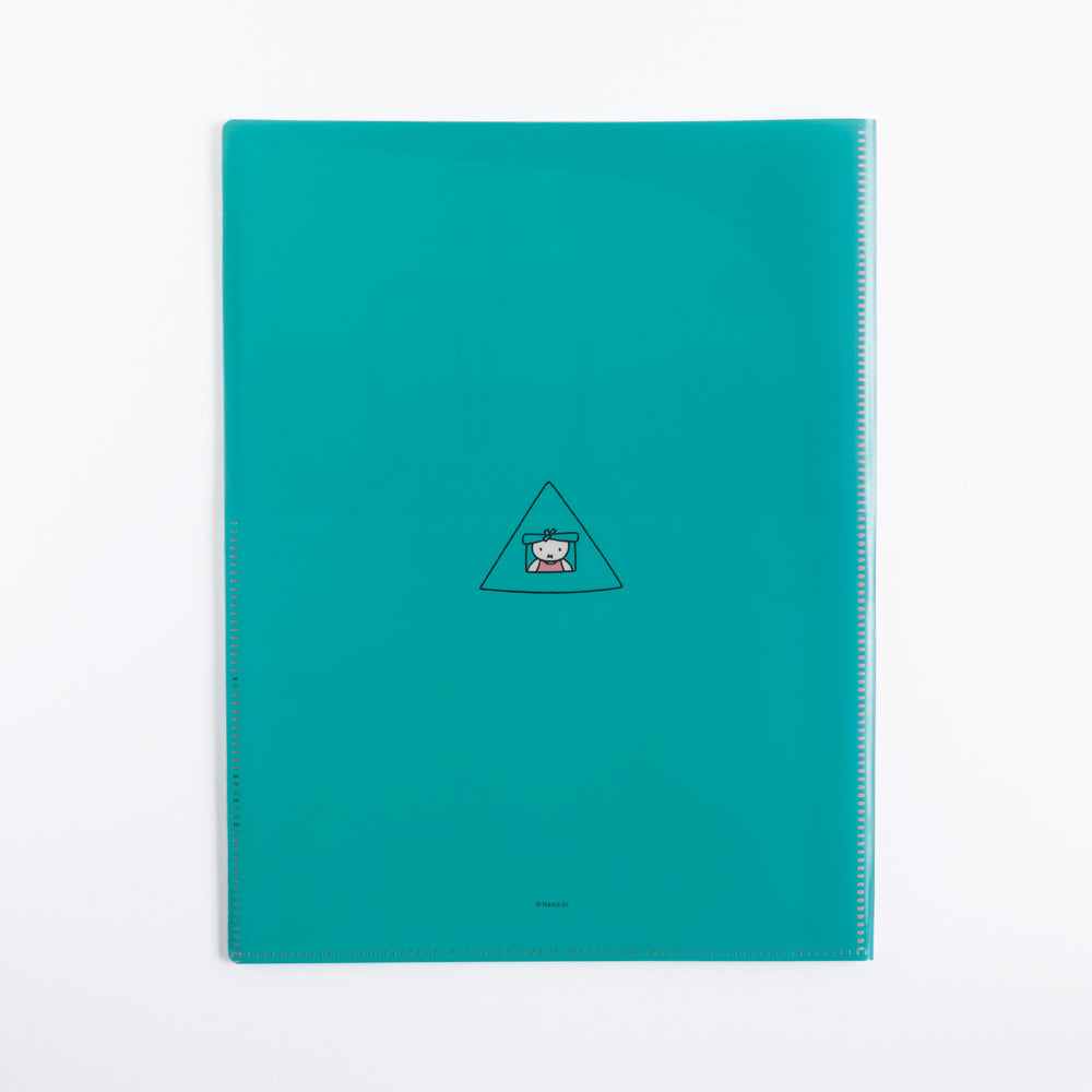 MIFFY x greenflash Clear Book File A4 Pink