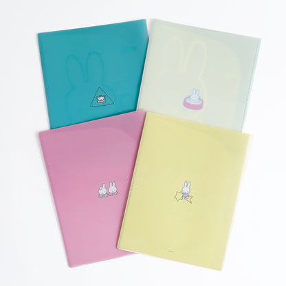 MIFFY x greenflash Clear Book File A4 Pink