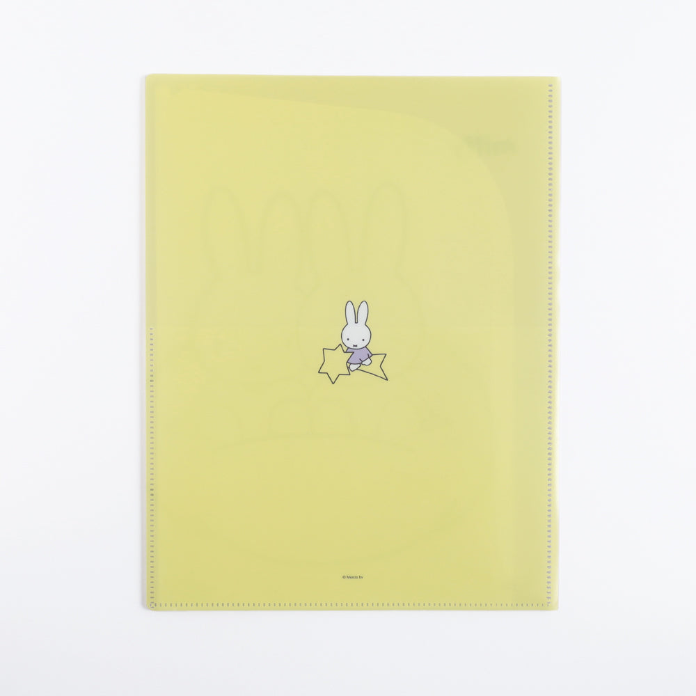 MIFFY x greenflash Clear Book File A4 Purple