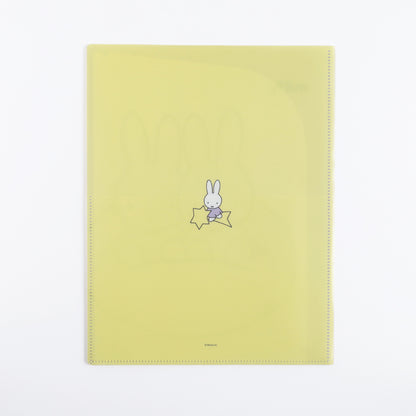 MIFFY x greenflash Clear Book File A4 Purple