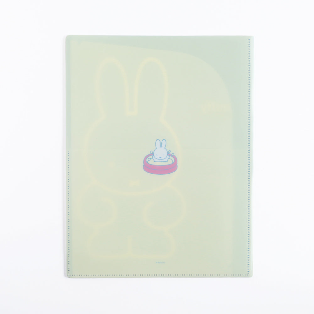 MIFFY x greenflash Clear Book File A4 Blue