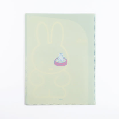 MIFFY x greenflash Clear Book File A4 Blue