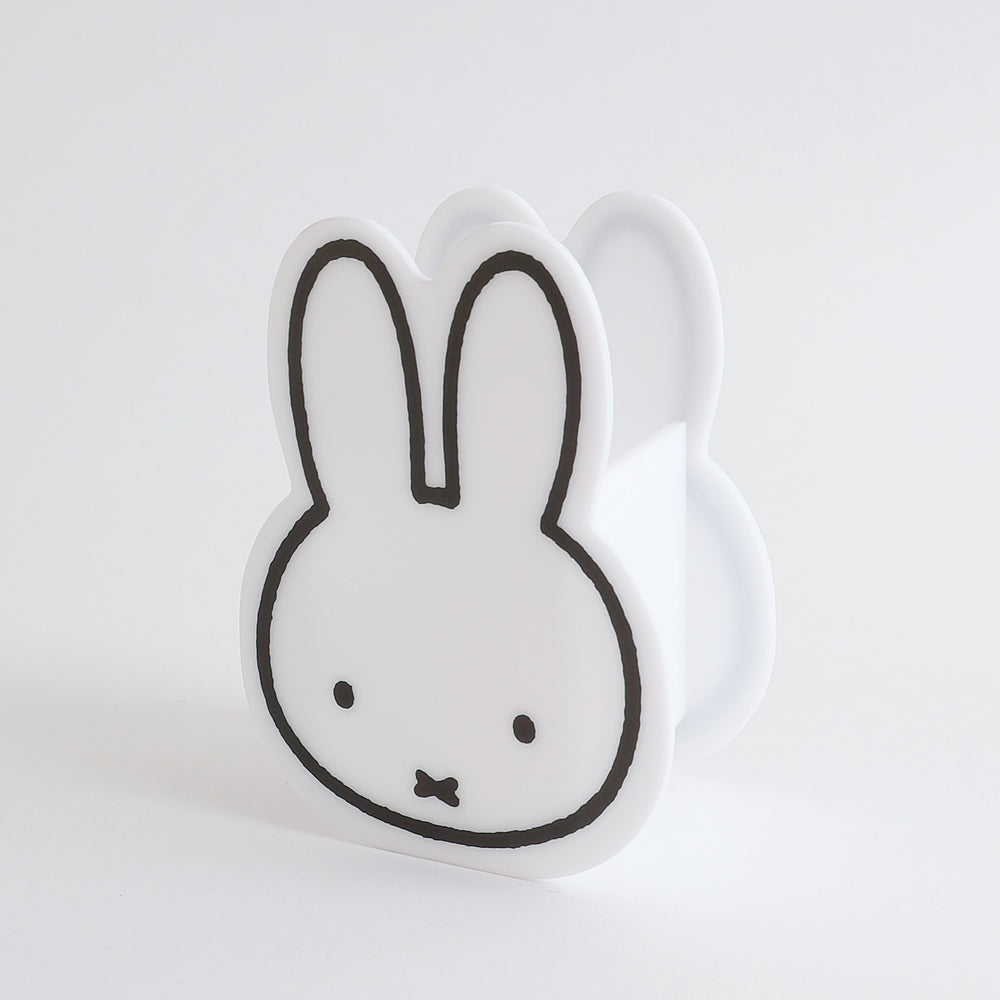 MIFFY x greenflash Acrylic Pen Stand 10x13.5x6.1cm White