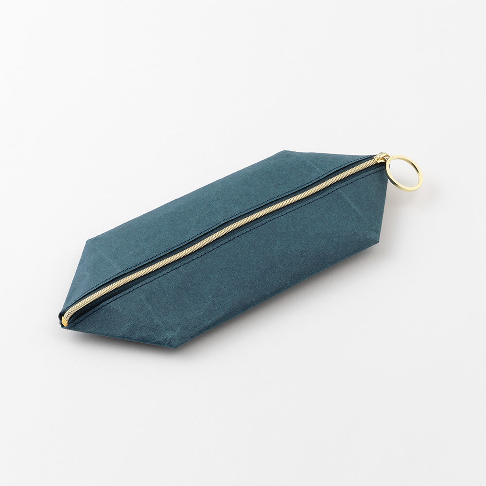 MIDORI Pen Tray Pouch Navy Blue