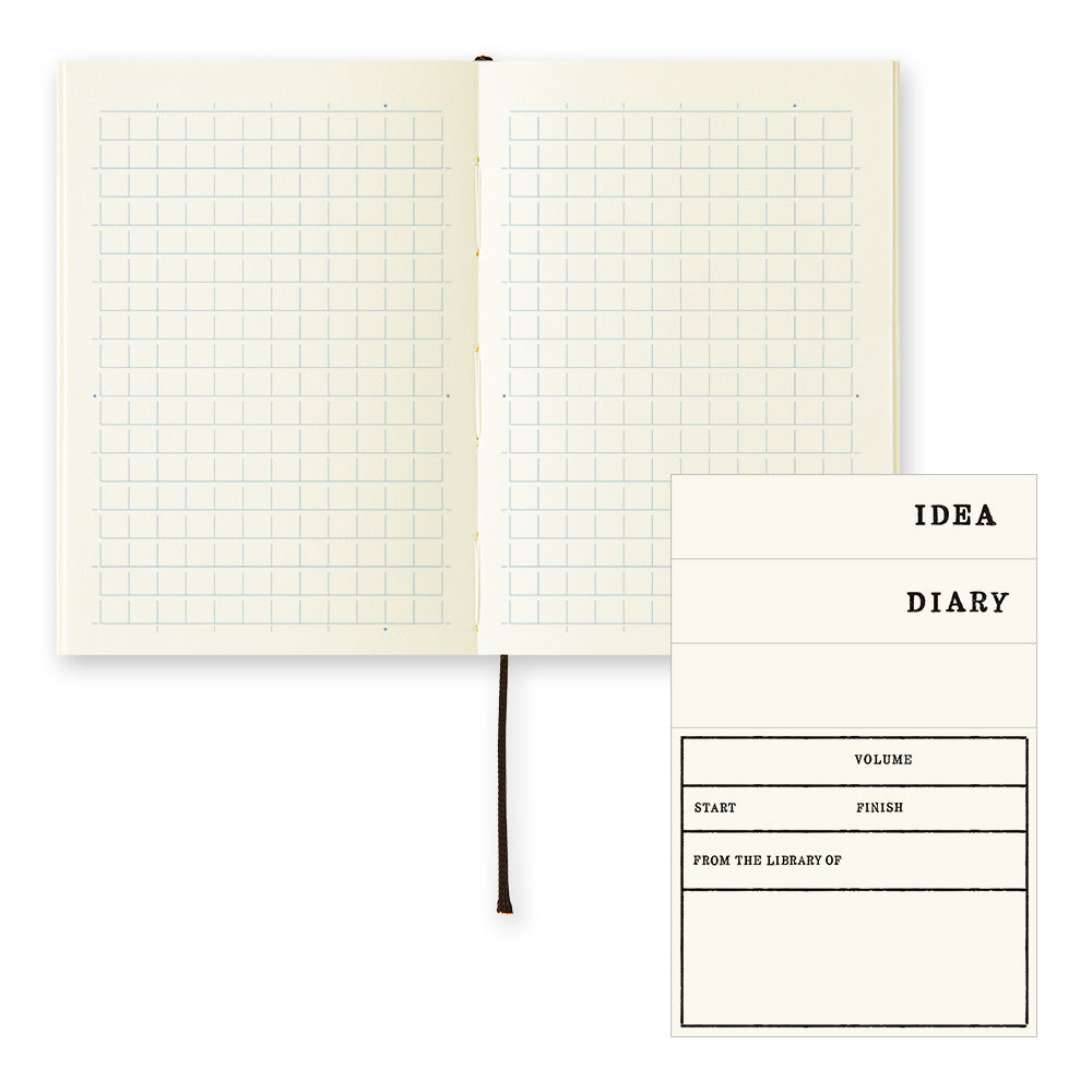 MIDORI MD Notebook A7 Grid