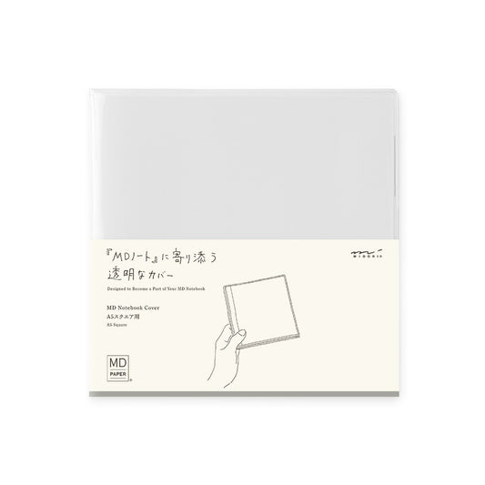 MIDORI MD Notebook Clear Cover A5 Square