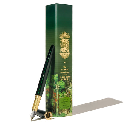 FERRIS WHEEL PRESS Bijou Fountain Pen-Fine Emerald Garden