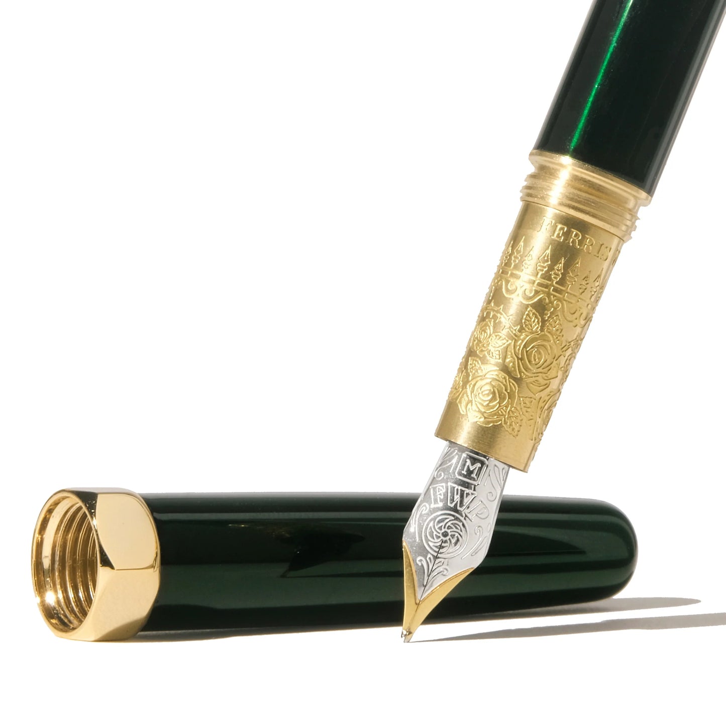 FERRIS WHEEL PRESS Bijou Fountain Pen-Fine Emerald Garden