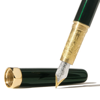 FERRIS WHEEL PRESS Bijou Fountain Pen-Fine Emerald Garden