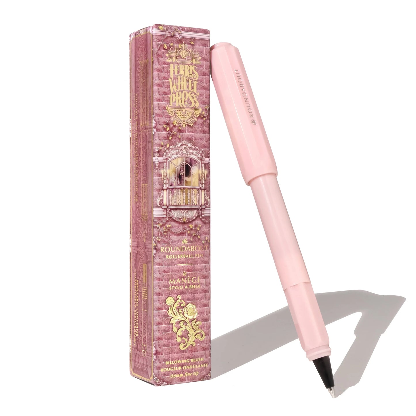 FERRIS WHEEL PRESS Roundabout Rollerball Pen Billowing Blush