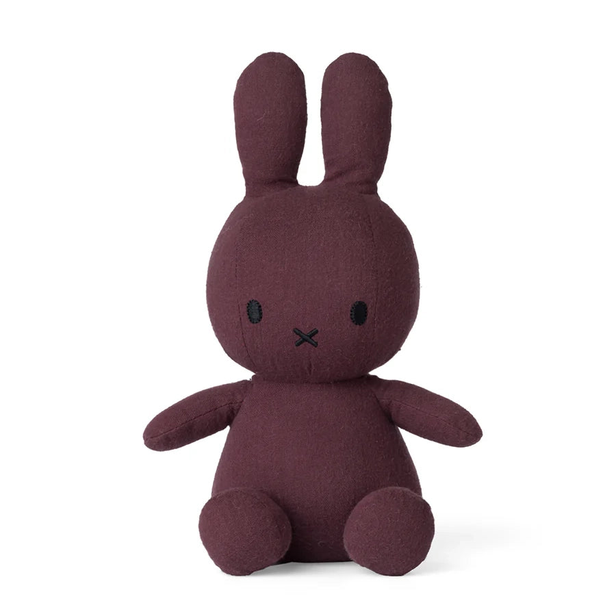 MIFFY Sitting 23cm Mousseline Aubergine