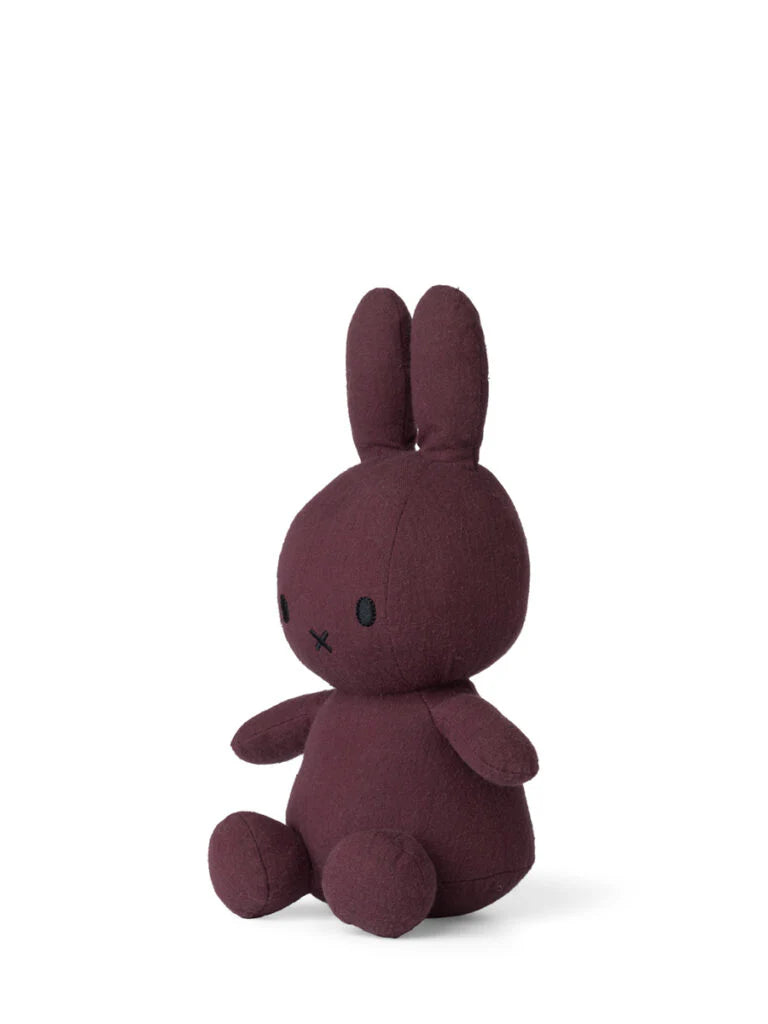 MIFFY Sitting 23cm Mousseline Aubergine