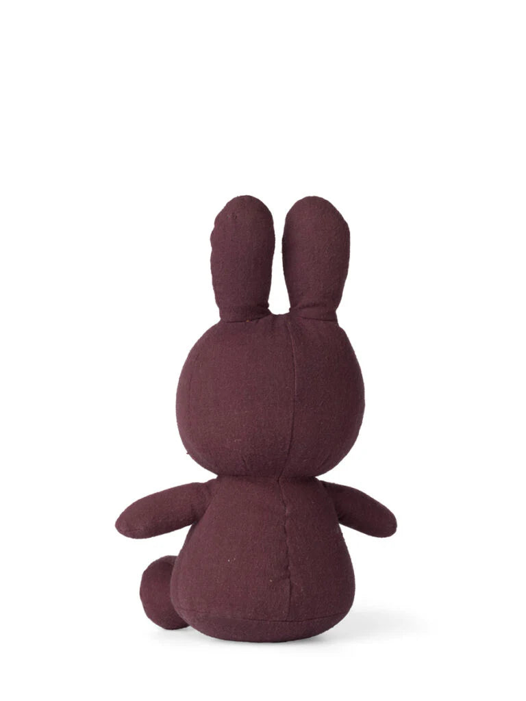 MIFFY Sitting 23cm Mousseline Aubergine