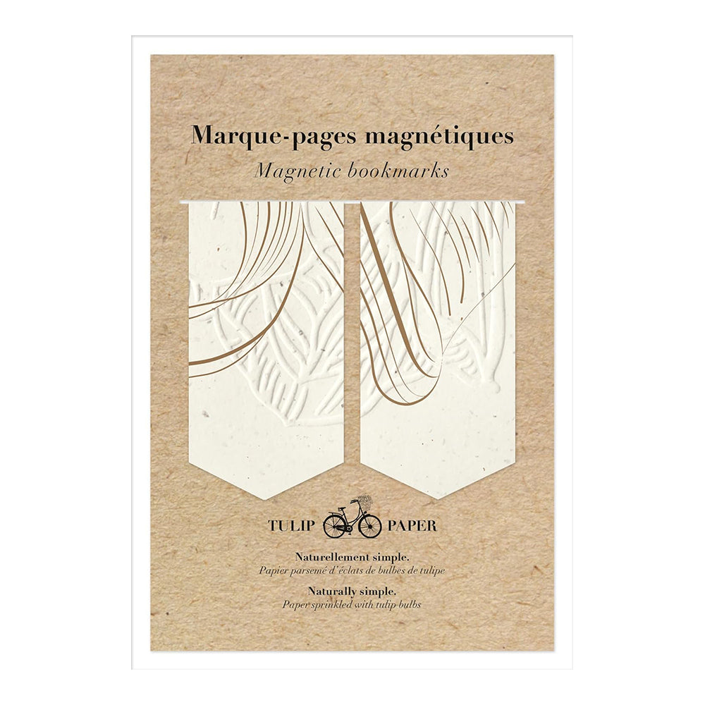 CLAIREFONTAINE x Tulip Paper Magnetic Bookmarks Set of 2