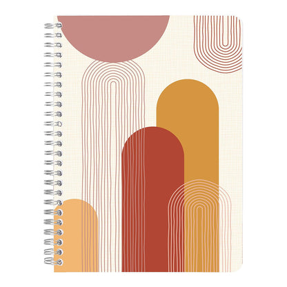 CLAIREFONTAINE x Terracotta Wirebound Notebook A5 74s Lined Assorted