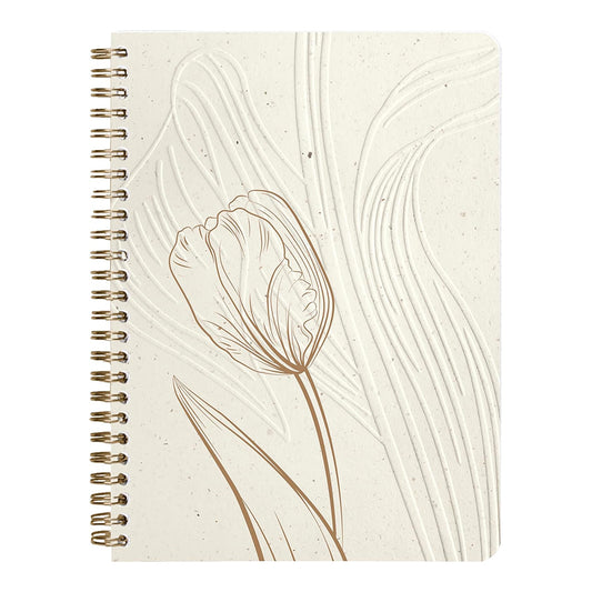 CLAIREFONTAINE x Tulip Paper Wirebound Notebook A5 74s Dot Assorted