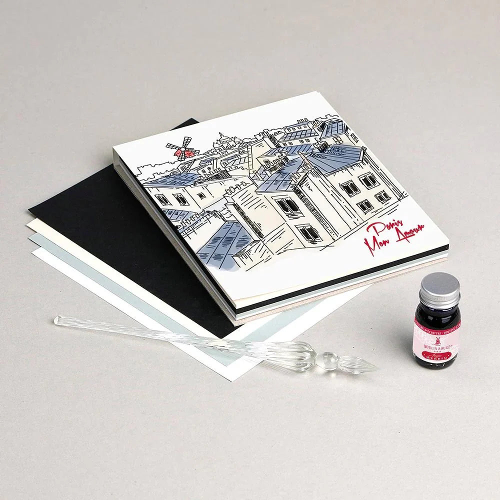 CLAIREFONTAINE x Moulin Rouge Calligraphy Set