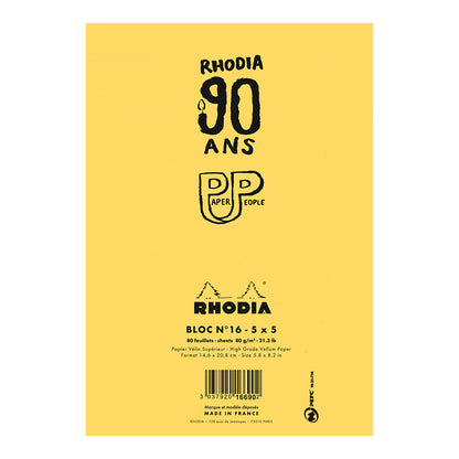 RHODIA x Jean Jullien 90th Anniversary Limited Edition No.16 A5 148x210mm