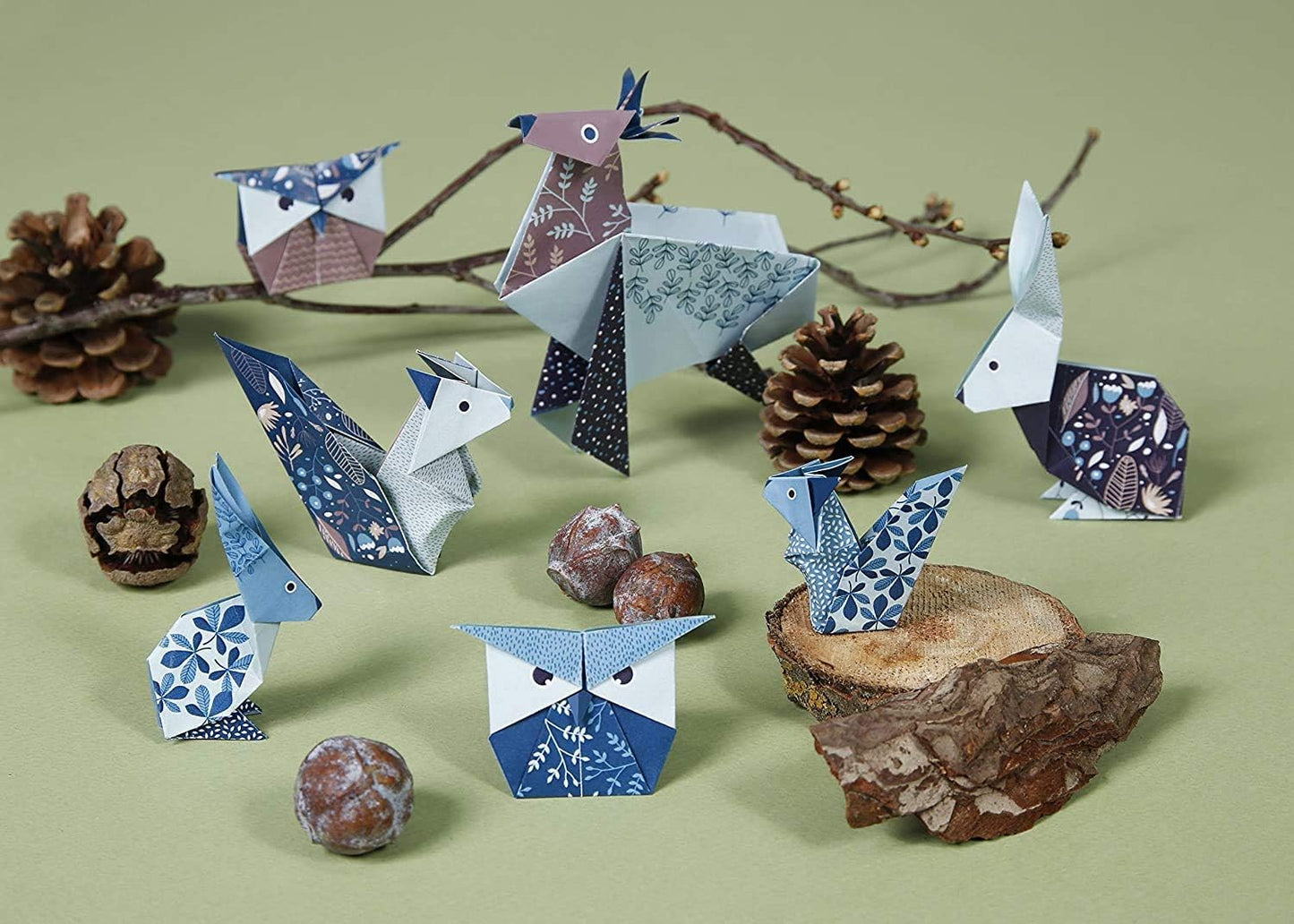 CLAIREFONTAINE Origami Kit 10cm/15cm/20cm 70g 60s Animals