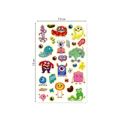 MAILDOR 3D Stickers Cooky Phospho Monsters 1s