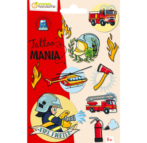 AVENUE MANDARINE Tattoo Mania Firefighters